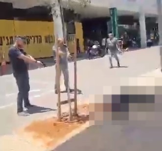 פיגוע בתל אביב, מחבל מחוסל