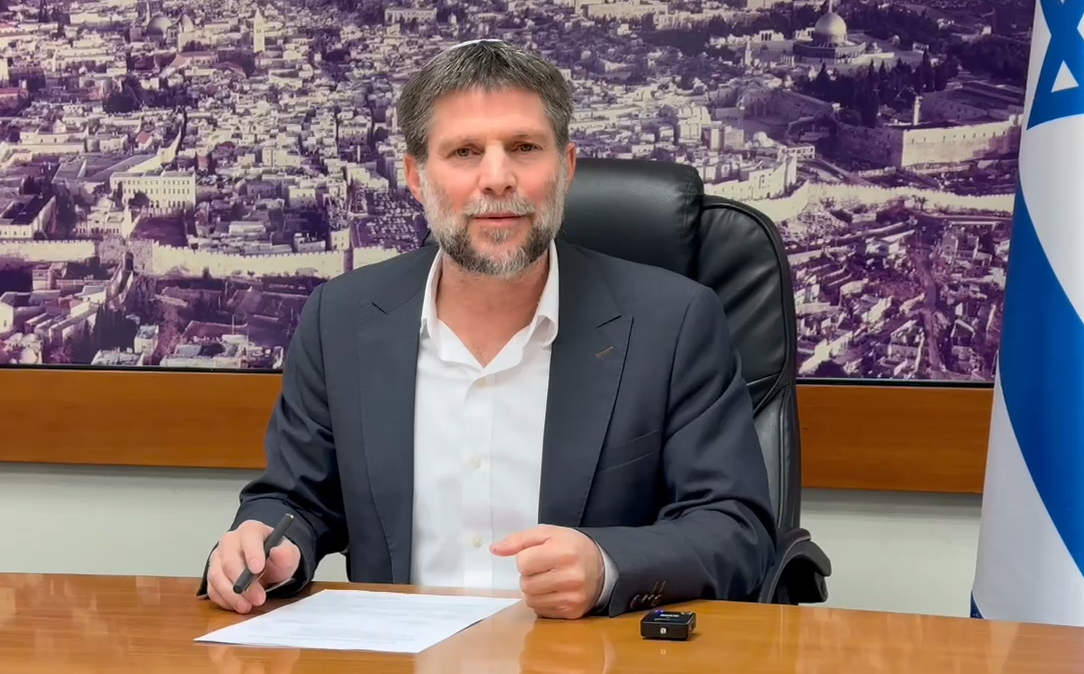 שר האוצר בצלאל סמוטריץ'