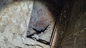 המנהרה שנחפרה (צילום: דוברות המשטרה)