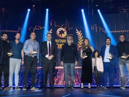 הזוכים בטקס פרסי הקולנוע של משרד התרבות בבנייני האומה בירושלים, הערב