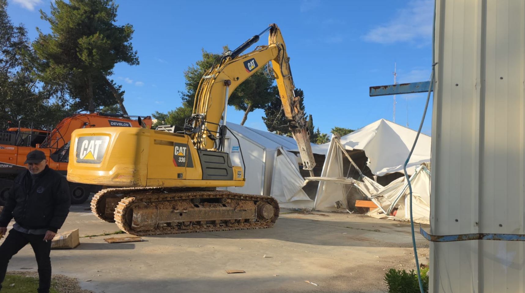 הריסת מתחם אונר"א בירושלים, ינואר 2026