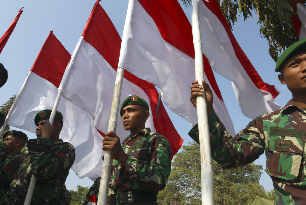 חיילים בצבא אינדונזיה, 2015
