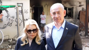 יותר משנה וחצי אחרי הטבח: נתניהו ביקר בקיבוץ ניר עוז בפעם הראשונה
