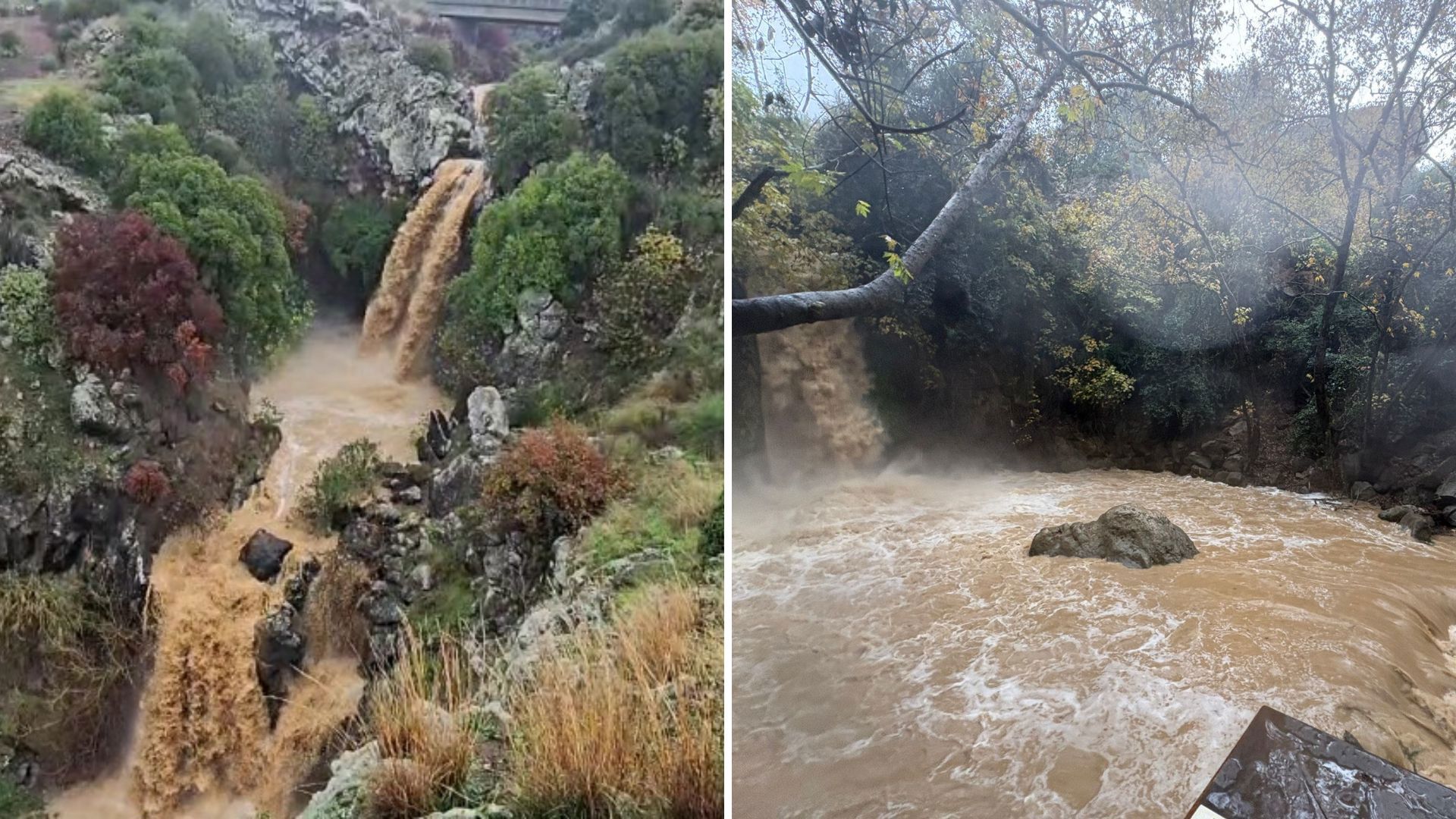 נחל הבניאס (מימין), מפל נחל סער