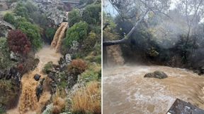 נחל הבניאס (מימין), מפל נחל סער