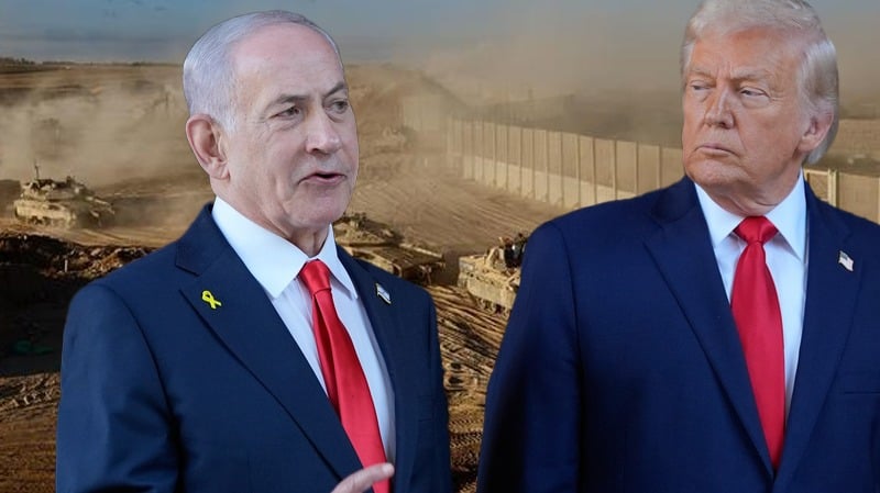 הנשיא טראמפ וראש הממשלה נתניהו