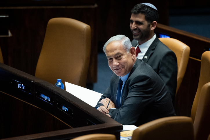 ראש הממשלה בנימין נתניהו ושר התקשורת שלמה קרעי, מאי 2023