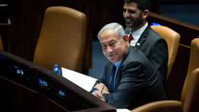 ראש הממשלה בנימין נתניהו ושר התקשורת שלמה קרעי, מאי 2023