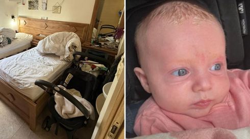 התינוקת ליה ציפורה גולובנציץ, החדר בו שהתה בגן בירושלים