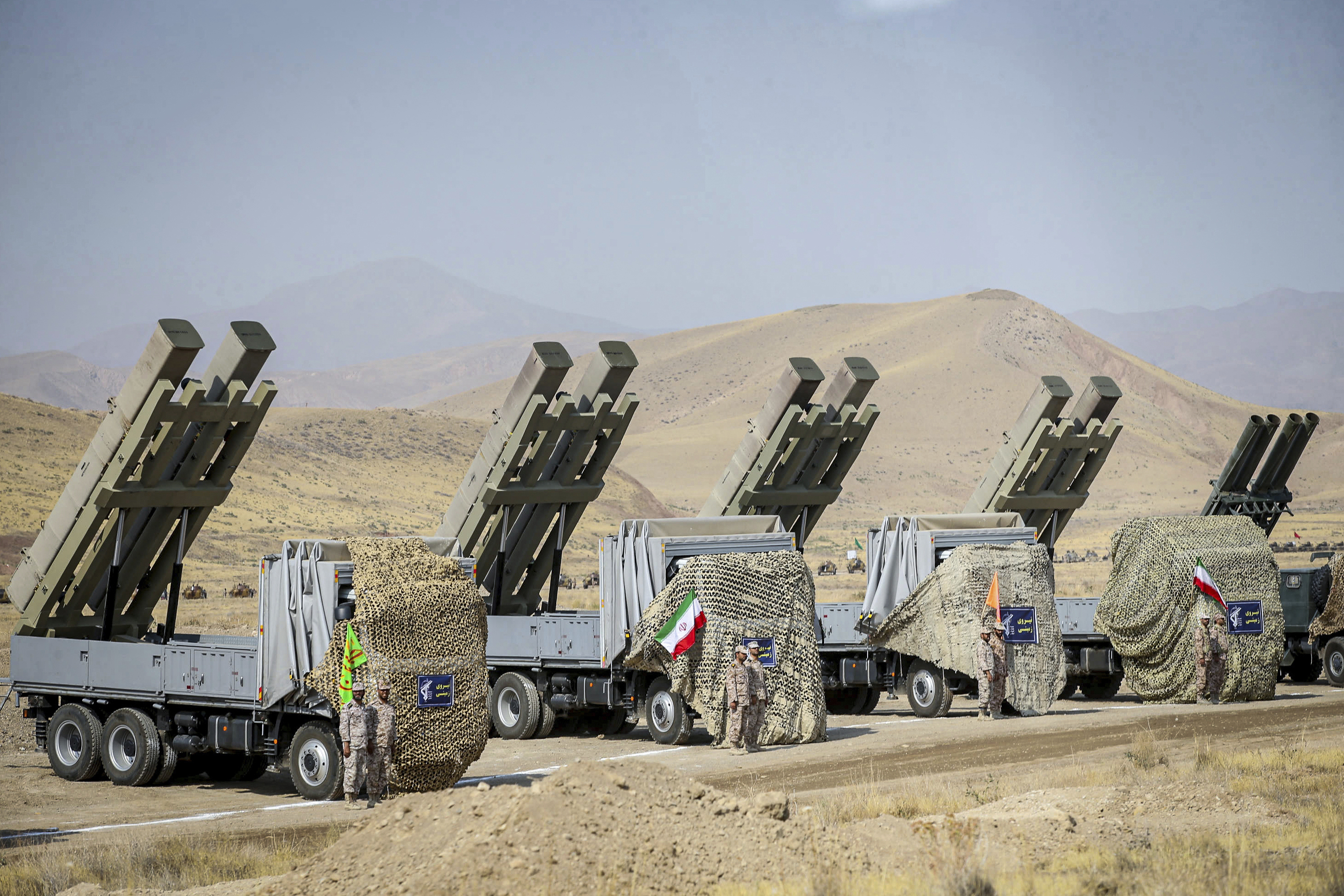 מערכות טילים של משמרות המהפכה האיראניים