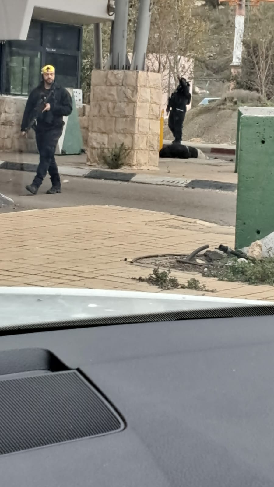 ניטרול המחבל במחסום המנהרות