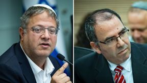 המשנה ליועמ"שית גיל לימון והשר איתמר בן גביר