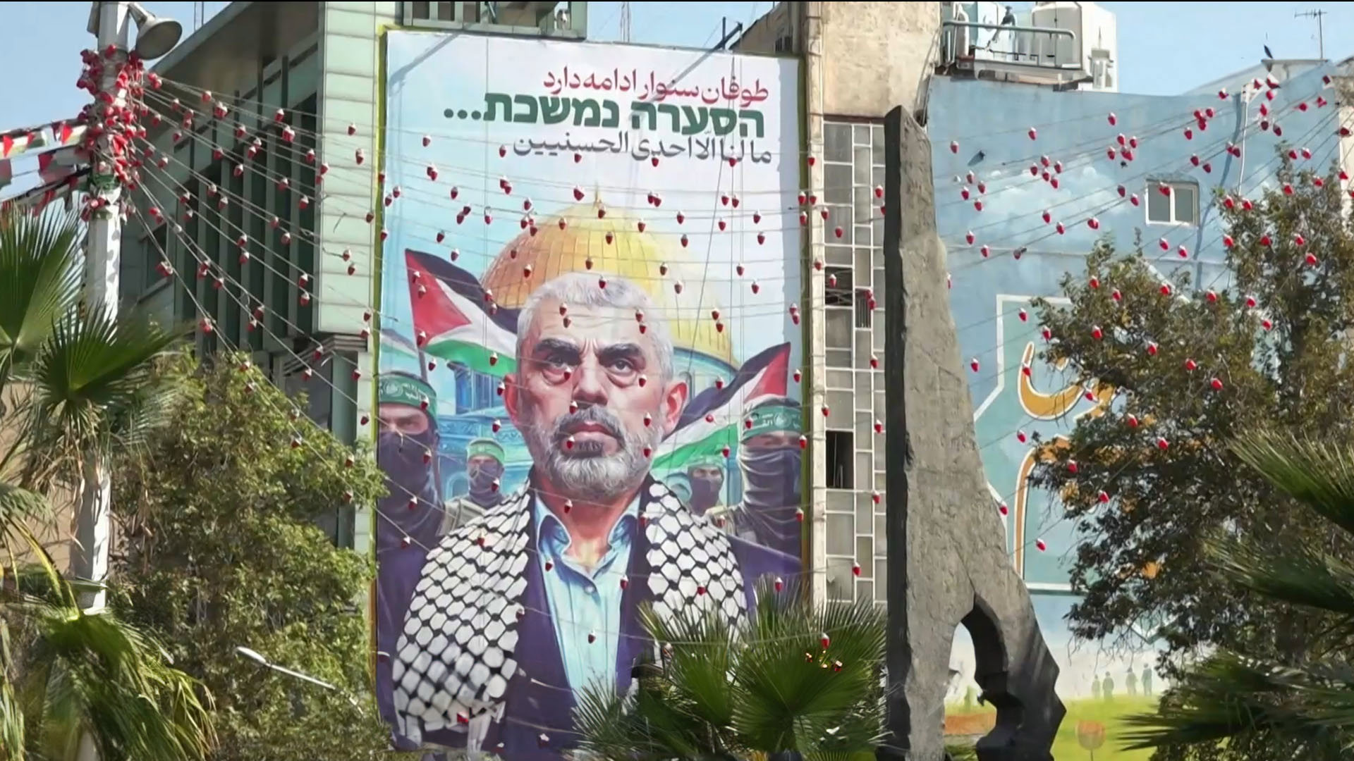 באיראן חוגגים את חיסול סינוואר? הקריקטורות, הממתקים והמכתב לנתניהו