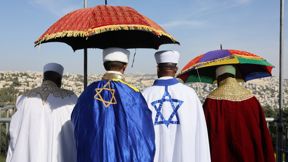 הטקס המרכזי לציון חג הסיגד בארמון הנציב בירושלים, היום