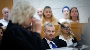 שר המשפטים יריב לוין והיועצת המשפטית לממשלה גלי בהרב מיארה בבית המשפט העליון, היום
