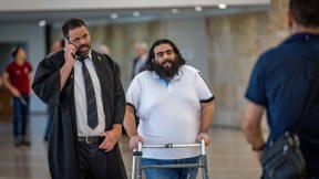 מור ג'נאשווילי בבית המשפט, מאי 2023