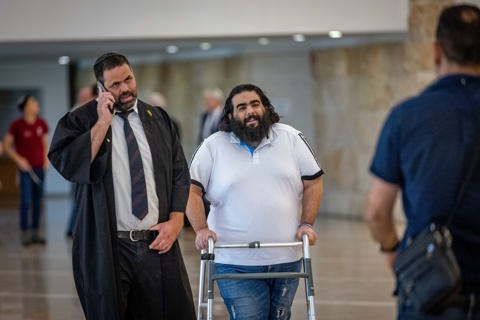 מור ג'נאשווילי בבית המשפט, מאי 2023