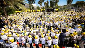 תלמידים מרשת עטרת שלמה מול כלא 10