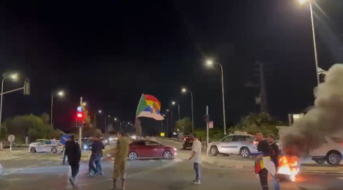 דרוזים מוחים על הפגיעה בבני העדה בסוריה, פקקי ענק בצפון