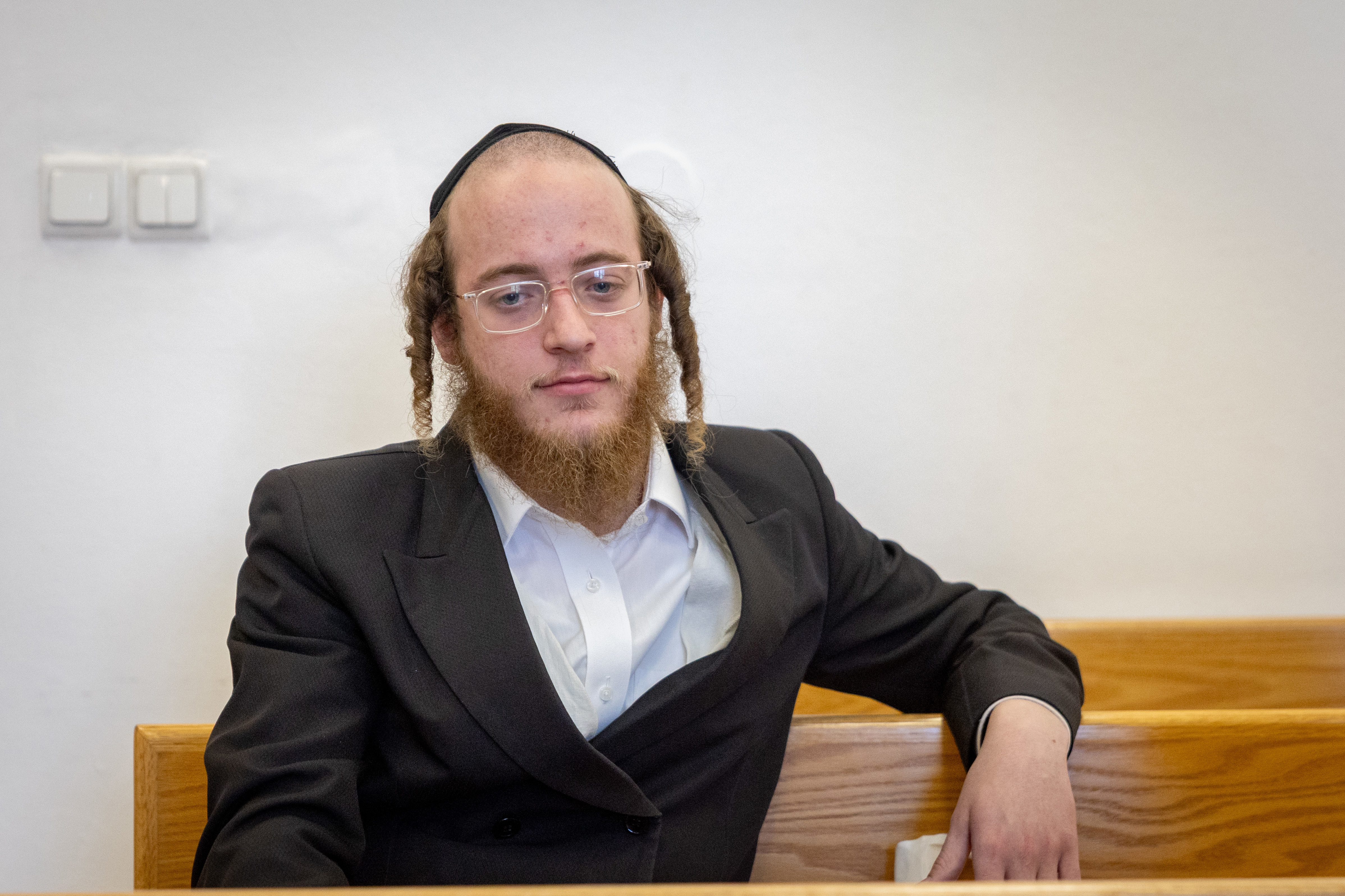 אלימלך שטרן באולם בית המשפט