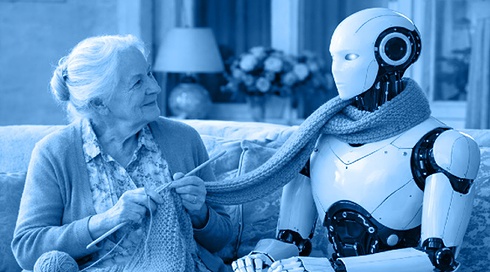 סבתא ורובוט