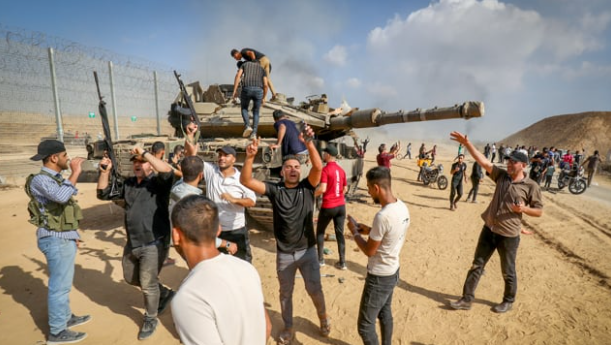 מחבלי חמאס ב-7 באוקטובר