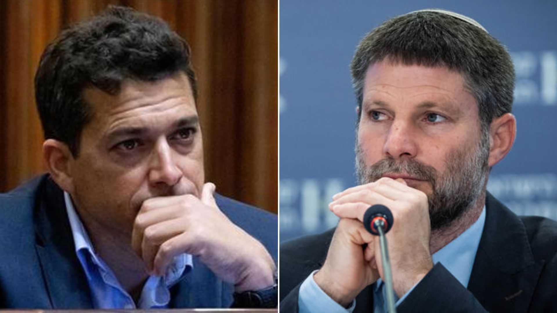 בצלאל סמוטריץ' ועמיחי שיקלי