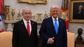 ראש הממשלה בנימין נתניהו ונשיא ארצות הברית דונלד טראמפ