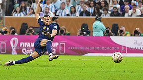 קיליאן אמבפה כובש את השוויון בגמר מול ארגנטינה בקטאר 2022