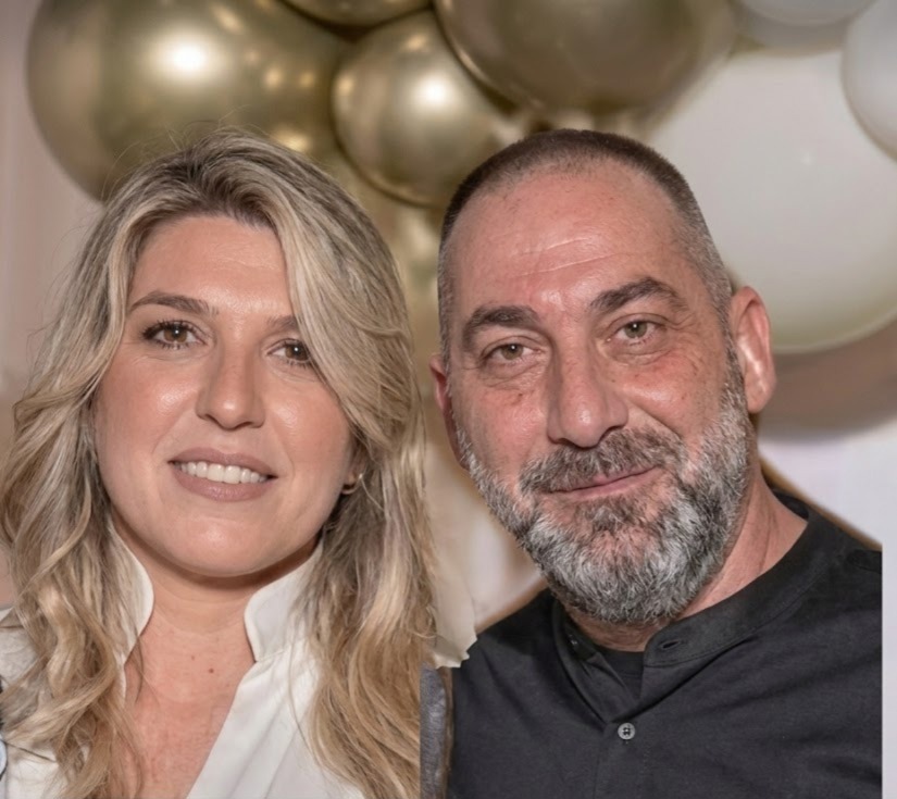 אורן כץ ואשתו סמדר