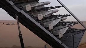 כטב"מים מסוג שאהד-136 מתרגיל איראני ב-2021 