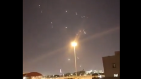ניסיונות יירוט של טילים איראניים בשמי דוחה, קטר, יוני 2025