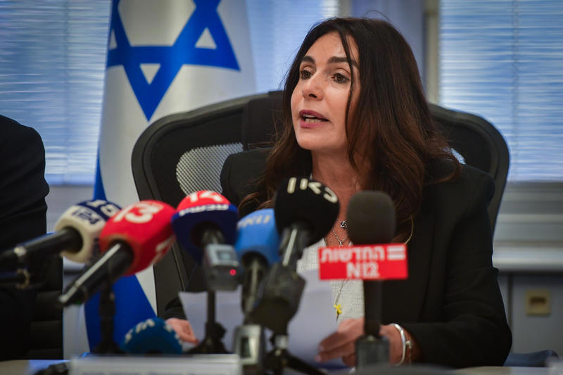 שרת התחבורה מירי רגב, יוני 2025