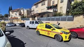 זירת הדקירה בירושלים