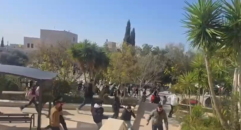 פעילות צה"ל באוניברסיטת ביר זית