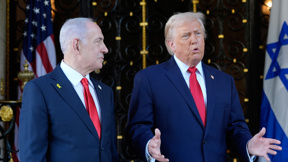 נשיא ארצות הברית דונלד טראמפ וראש הממשלה בנימין נתניהו, דצמבר 2025