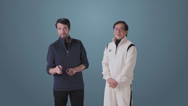 ג'קי צ'אן וראלף מאצ'יו