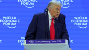 טראמפ בפורום הכלכלי העולמי בדאבוס: