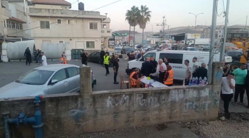 مجد الكروم سقوط صاروخ