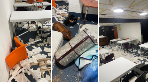 השחתת בית הכנסת בקדימה-צורן