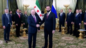 נתן מקלט לאסד - ומארח את א-שרע: נשיא סוריה הגיע לרוסיה להיפגש עם פוטין