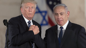 ראש הממשלה בנימין נתניהו עם נשיא ארצות הברית דונלד טראמפ, 2017