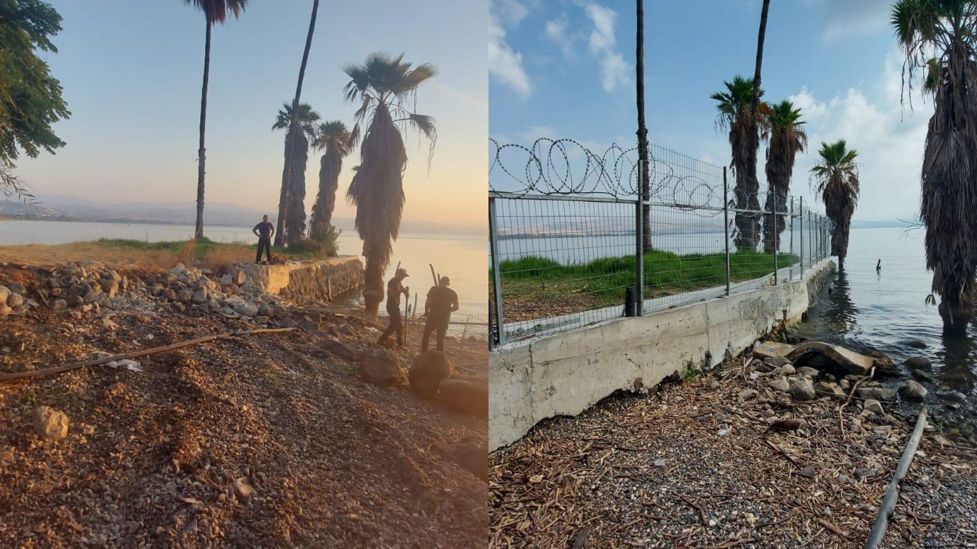 חוף גן אפרת בכנרת