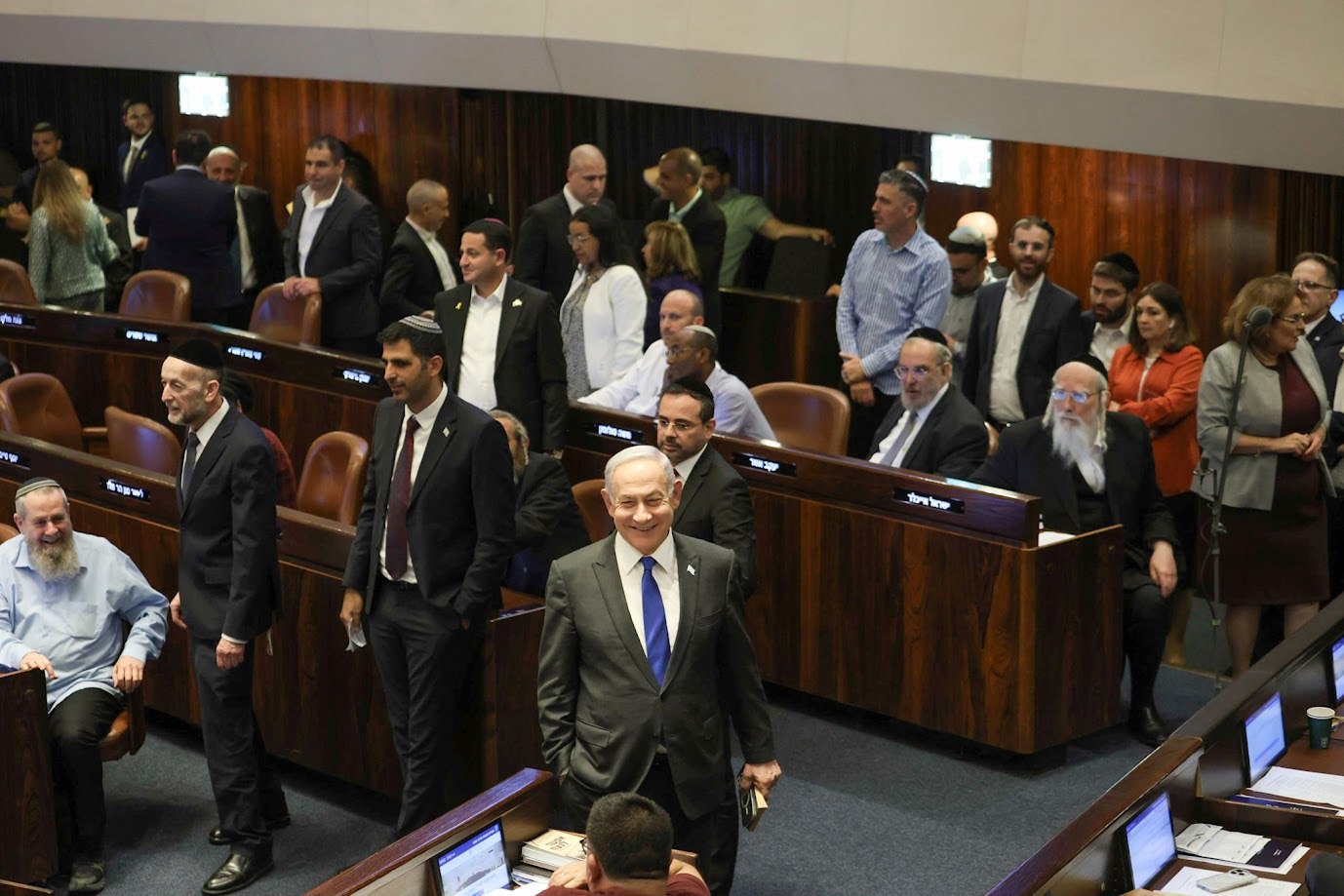 הדיון על החלת דין הרציפות על חוק הגיוס, יוני 2024