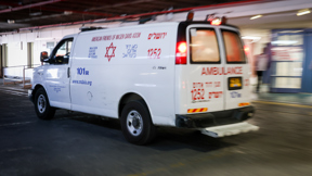 אמבולנס בבית החולים שערי צדק, 20.06.23