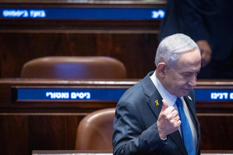 ראש הממשלה בנימין נתניהו בכנסת, אוקטובר 2025