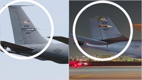 אחד ממטוסי התדלוק שהיה מעורב בתאונה - צולם הלילה בנתב"ג פגוע