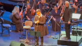 דוד ד'אור בהופעה בפולין