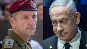 ראש הממשלה בנימין נתניהו, הרמטכ"ל לשעבר הרצי הלוי