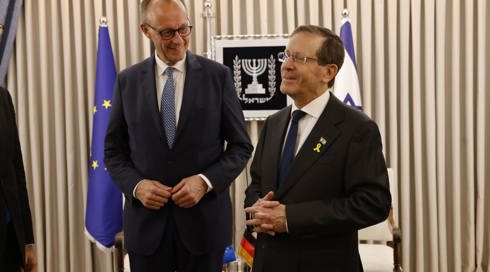 קנצלר גרמניה פרידריץ מרץ הגיע לביקור בישראל: "תמיד נעמוד לצדכם"